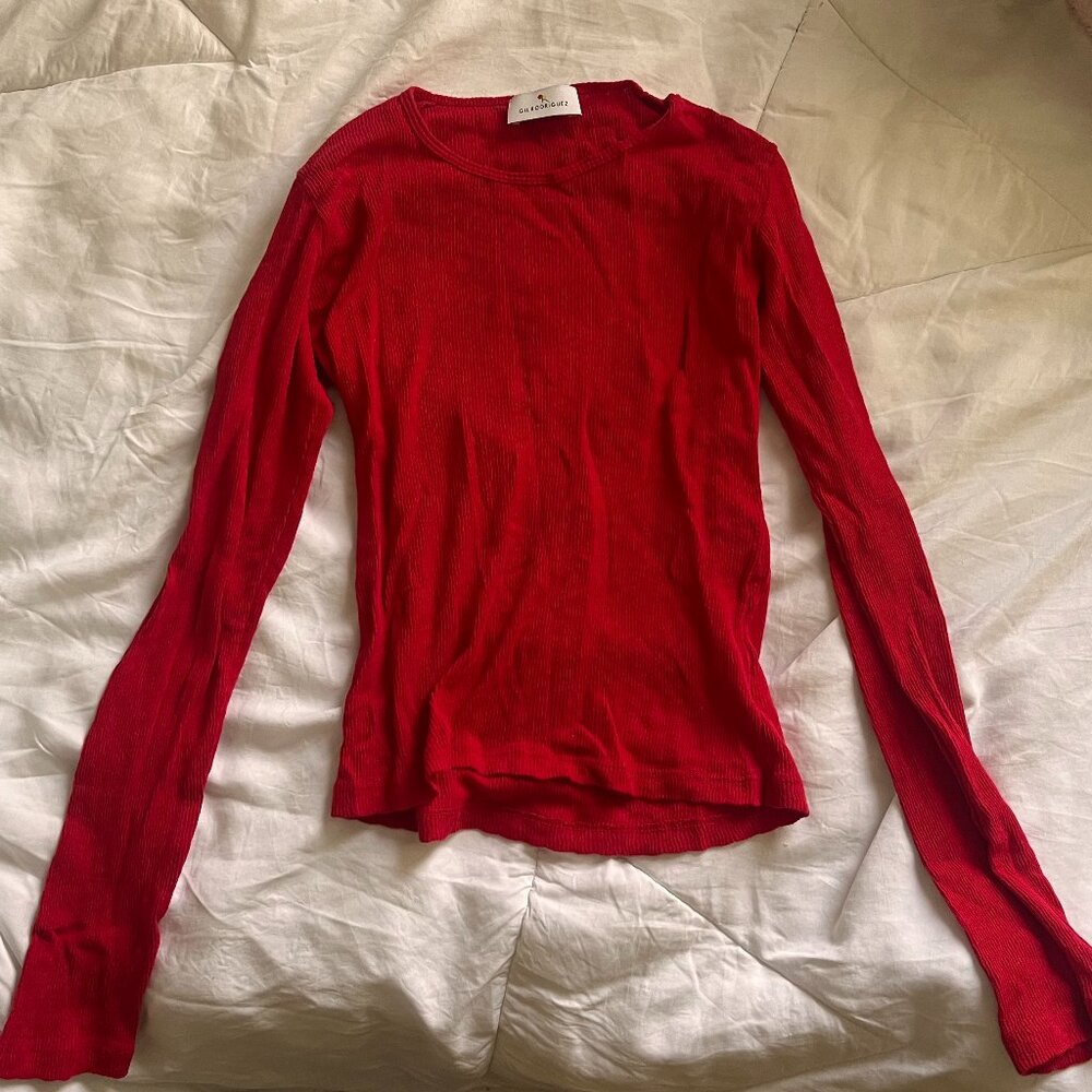 NWOT Gil Rodriguez Pointelle Long Sleeve